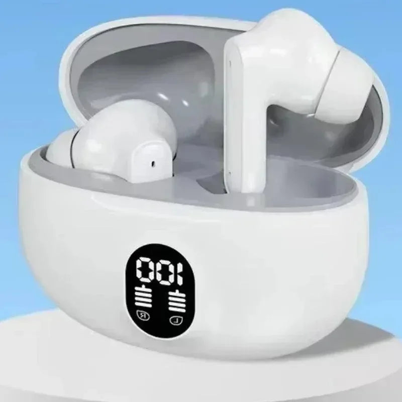 TWS  Bluetooth 5.3 Wireless Headphones LED Digital Display Headset HiFi Stereo Earbuds Headphones With Microphone For Phones
