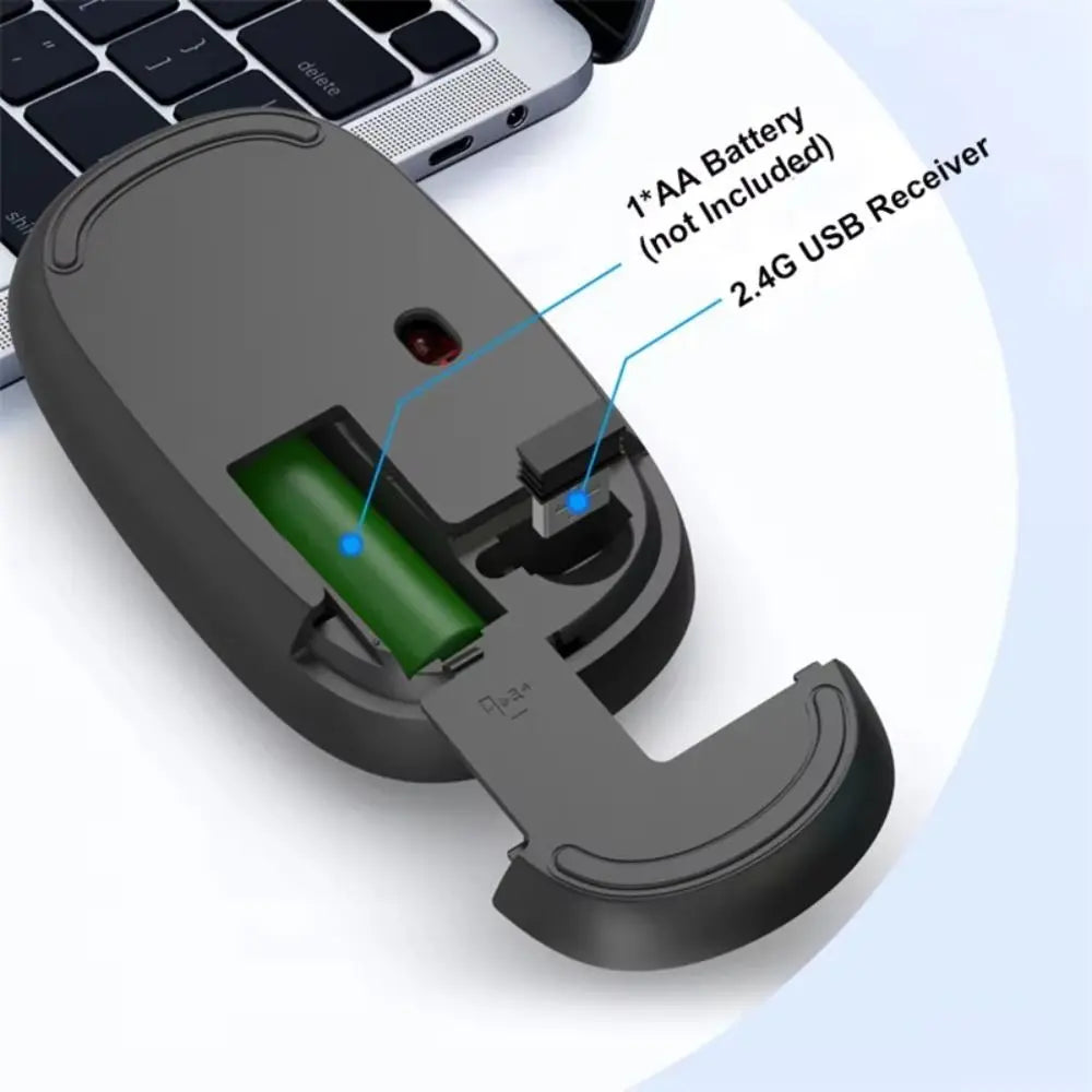 High-quality 2.4Ghz Wireless Mouse Bluetooth 5.0 Cartoon Bluetooth Mice Mini Silent Computer Mouse School