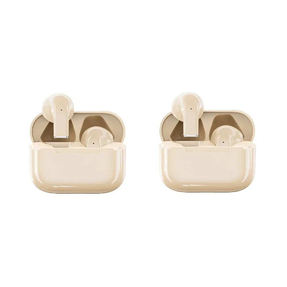 2pcs Mini Earphones Wireless Bluetooth Earbuds Long-Lasting TWS Noise Cancellation Headphones Extended Battery Life for Sports