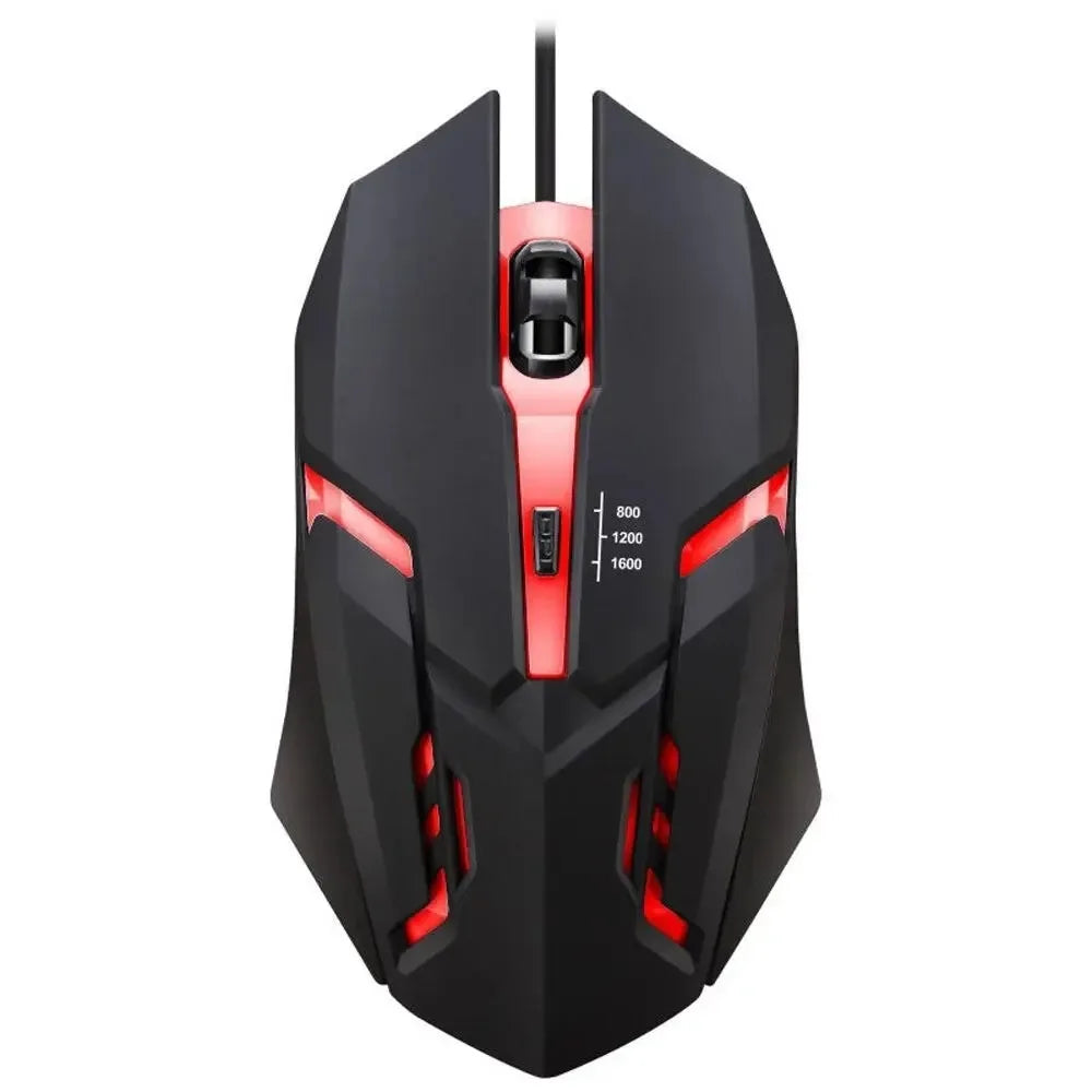 USB RGB Breathing Light Effect Gaming Mouse Wired Mouse Mice Pr...