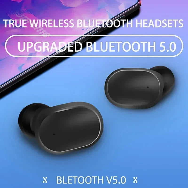 Wireless Bluetooth 5.3 Earphones TWS HiFi Sound Earbuds Gaming Sports Headset Touch Control With Mic