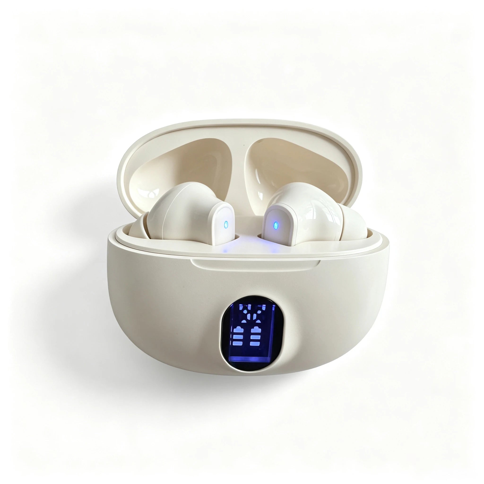 TWS  Bluetooth 5.3 Wireless Headphones LED Digital Display Headset HiFi Stereo Earbuds Headphones With Microphone For Phones