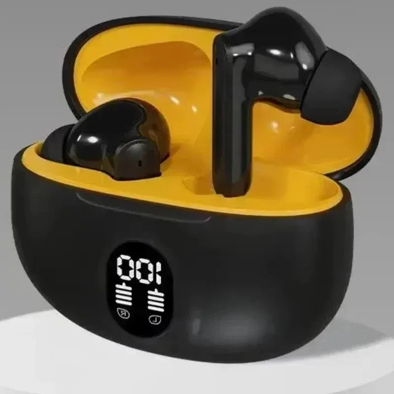 TWS  Bluetooth 5.3 Wireless Headphones LED Digital Display Headset HiFi Stereo Earbuds Headphones With Microphone For Phones