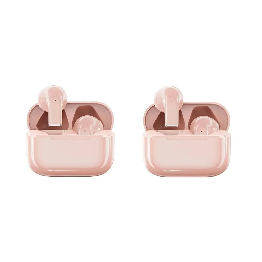 2pcs Mini Earphones Wireless Bluetooth Earbuds Long-Lasting TWS Noise Cancellation Headphones Extended Battery Life for Sports