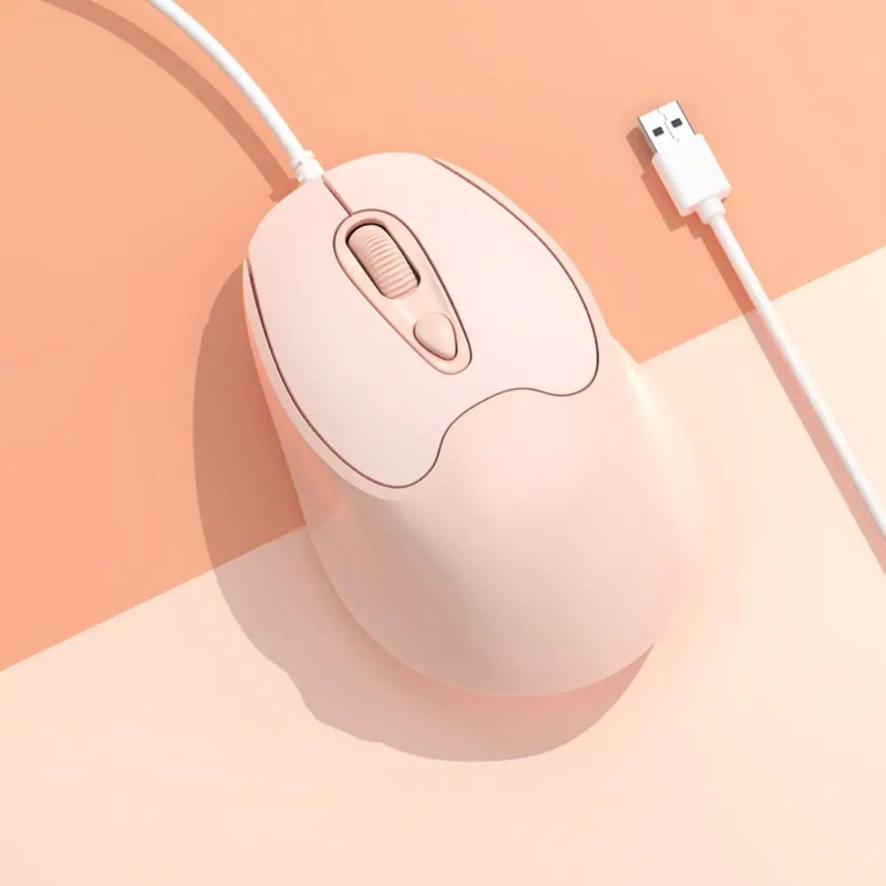 Creative ABS Wired Mute Mouse Type C Wired Type C Wired Mouse Ergonomic 1.2m USB Cable Ergonomic Mice Business Computer Office