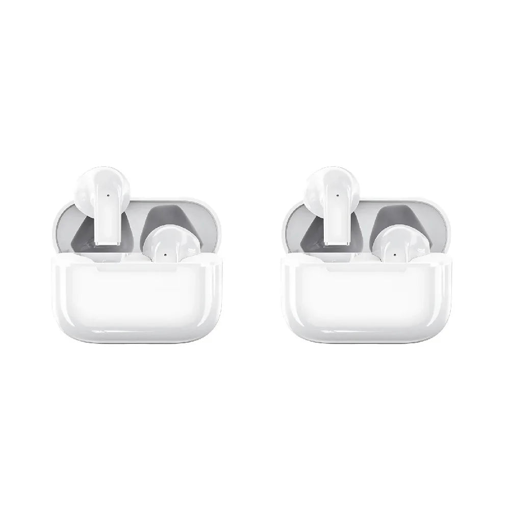 2pcs Mini Earphones Wireless Bluetooth Earbuds Long-Lasting TWS Noise Cancellation Headphones Extended Battery Life for Sports
