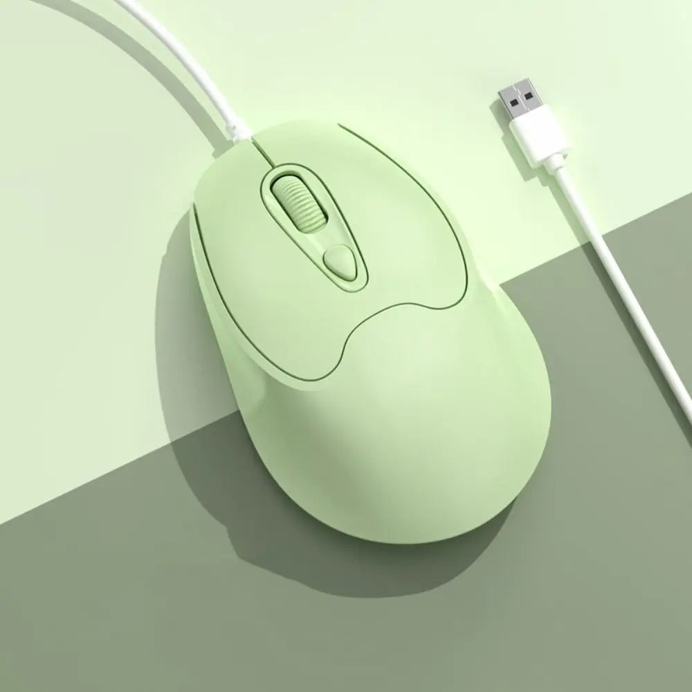 Creative ABS Wired Mute Mouse Type C Wired Type C Wired Mouse Ergonomic 1.2m USB Cable Ergonomic Mice Business Computer Office